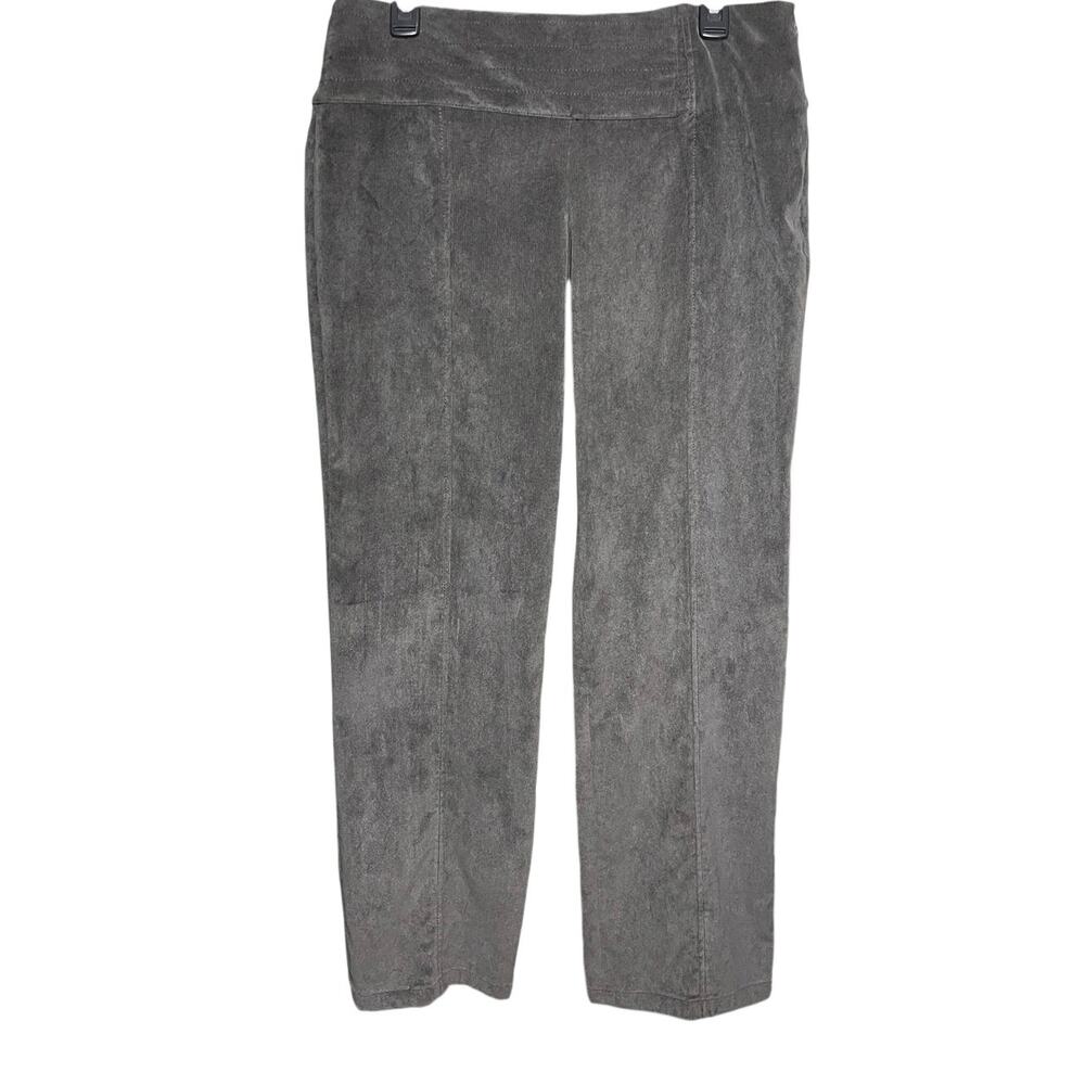 ARMANI COLLEZIONI Women’s Gray Seamed Flat Front Straight Leg Pant